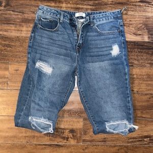 2 broken belt loops no stains